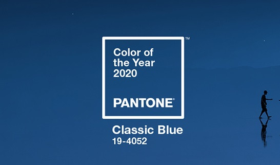 Bleu classique, la couleur de 2020