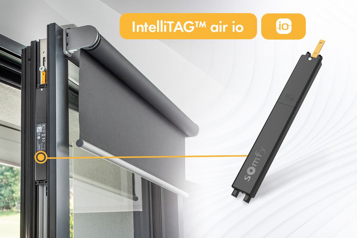 IntelliTAG™ air io : un capteur révolutionnaire détectant les effractions et informant de la position de la fenêtre