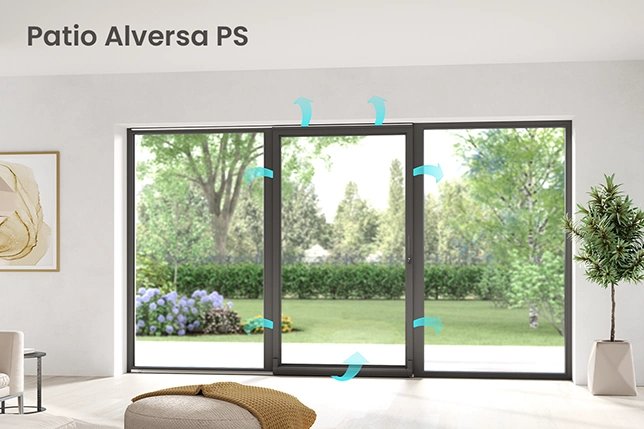 Nouvelles ferrures Alversa PS avec micro-ventilation sécurisée