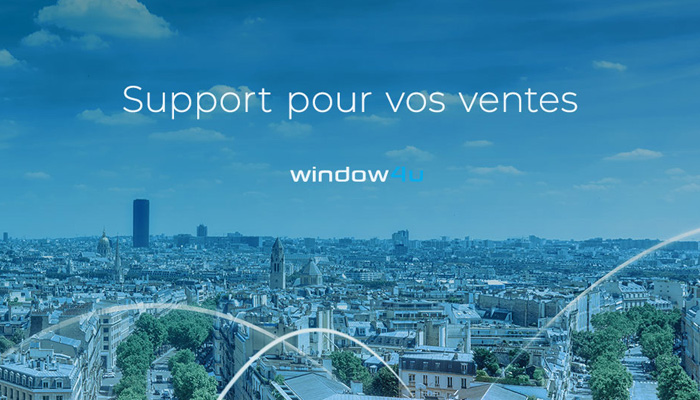 window4u - support pour vos ventes