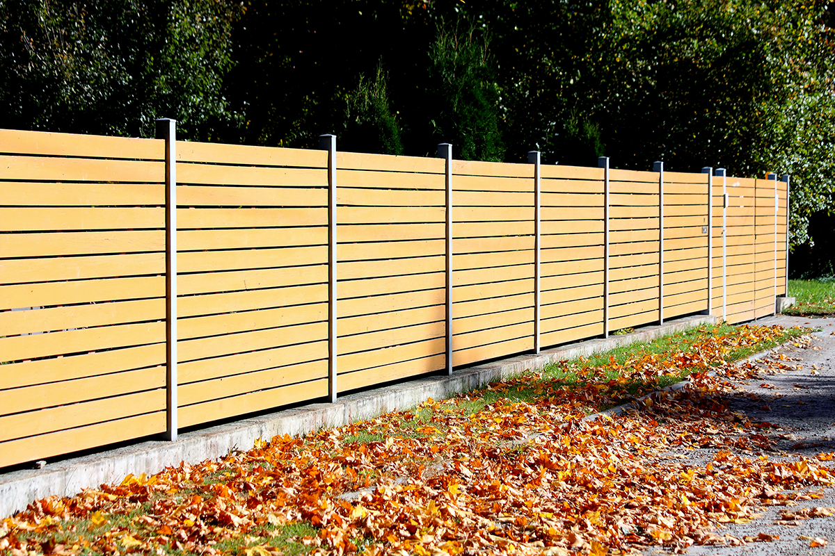 Comment prendre soin d'une clôture pendant la saison automne-hiver?