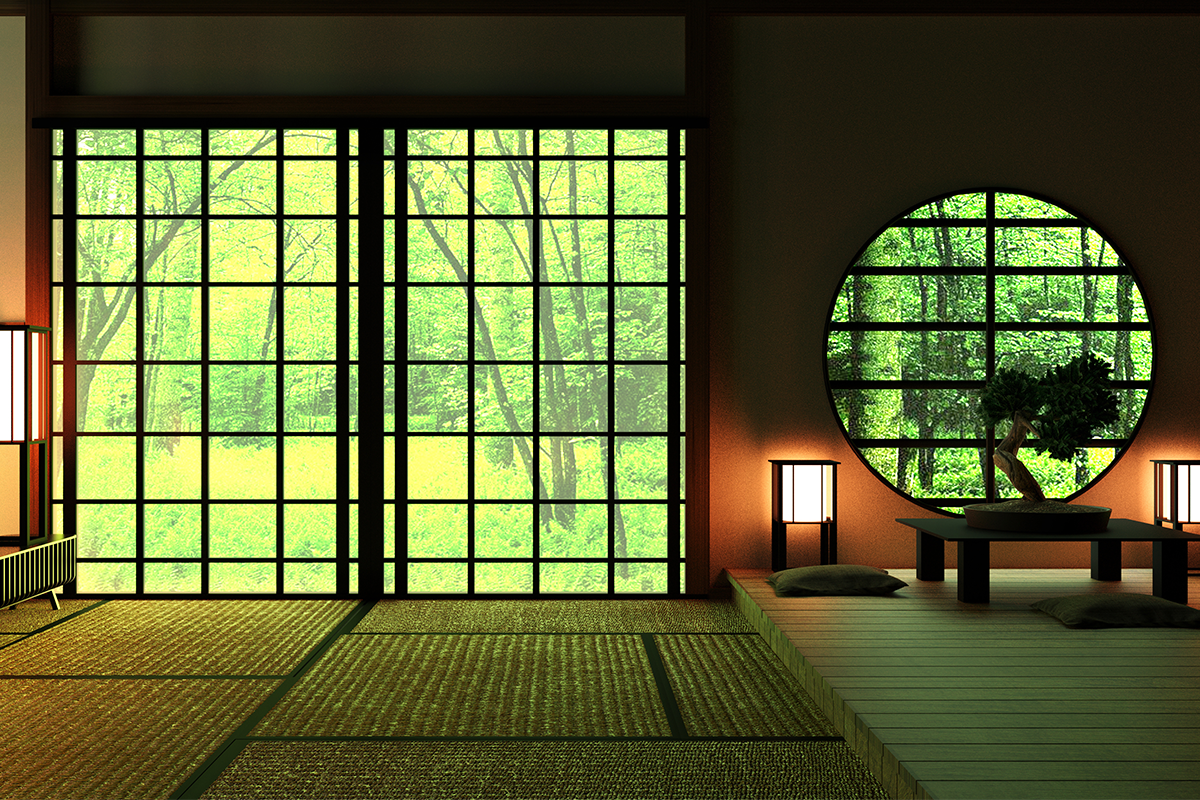 Des fenêtres pour le style - le style japonais
